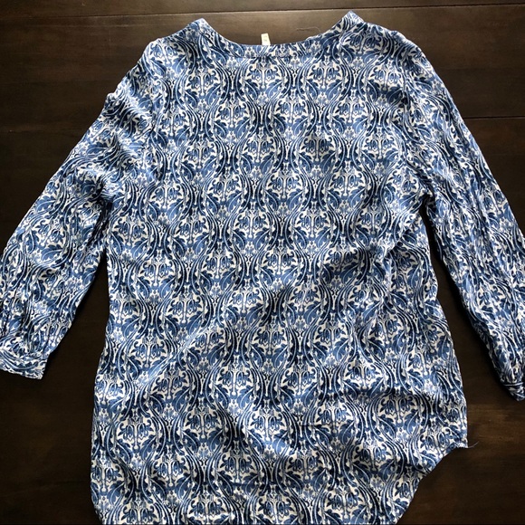 High/Low Tunic Blouse - Picture 2 of 4